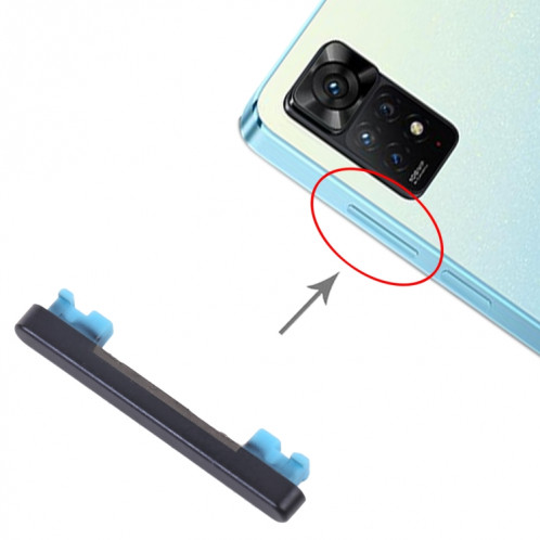 Bouton de commande de volume pour Xiaomi Redmi Note 11 Pro China / Redmi Note 11 Pro + 5G / 11i / 11i HyperCharge 5G (noir) SH851B1522-04