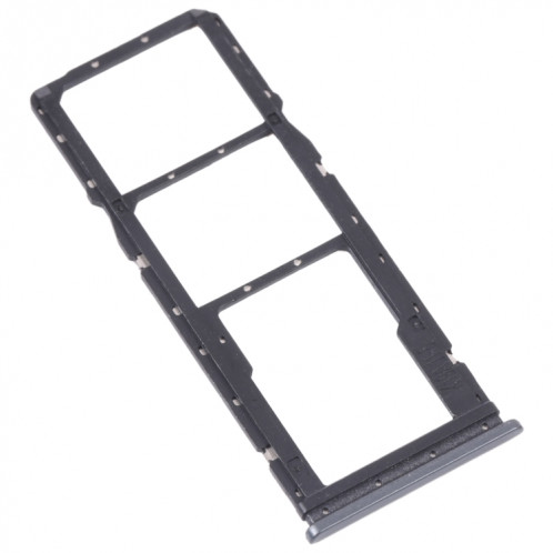 Bac de carte SIM + plateau de carte SIM + plateau de carte micro SD pour Xiaomi Redmi 10 / Redmi 10 Prime / Redmi Note 11 4G / Redmi 10 2022 (noir) SH852B738-04
