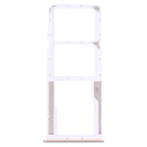 Plateau de carte SIM + plateau de carte SIM + plateau de carte micro sd pour xiaomi redmi note 11 / redmi note 11s (blanc) SH853W68-04