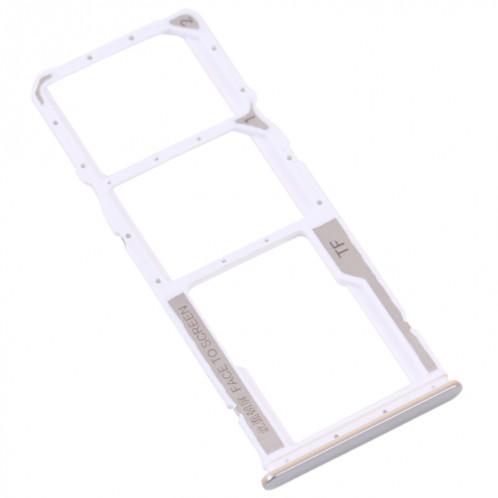 Plateau de carte SIM + plateau de carte SIM + plateau de carte micro sd pour xiaomi redmi note 11 / redmi note 11s (blanc) SH853W68-04