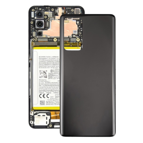 For OPPO Realme X7 Pro Ultra Original Battery Back Cover (Black) SH76BL968-06