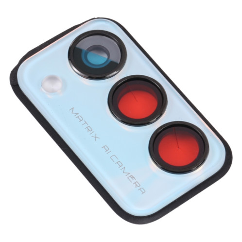 Pour OPPO Realme Q3 Pro 5G / Realme Q3 Pro Carnival Back Camera Lens Frame (Bleu) SH880L1417-04
