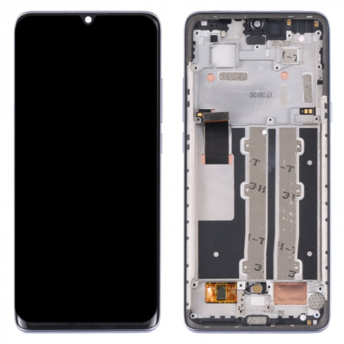 Ecran LCD d'origine pour TCL 10 Plus Digitizer Assemblage Complet avec Cadre (Violet) SH883B805-06