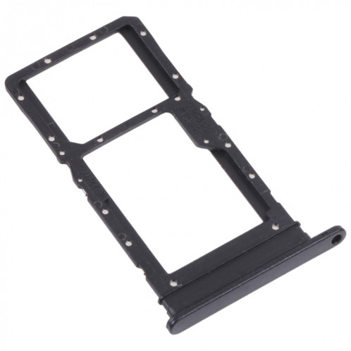 Plateau de carte SIM + plateau de carte SIM / Micro SD Card Tray pour Honor Play 30 Plus (noir) SH906B306-04