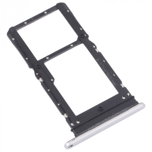 Plateau de carte SIM + plateau de carte SIM / Micro SD Card Tray pour Honor Play 30 Plus (Silver) SH906S1790-04
