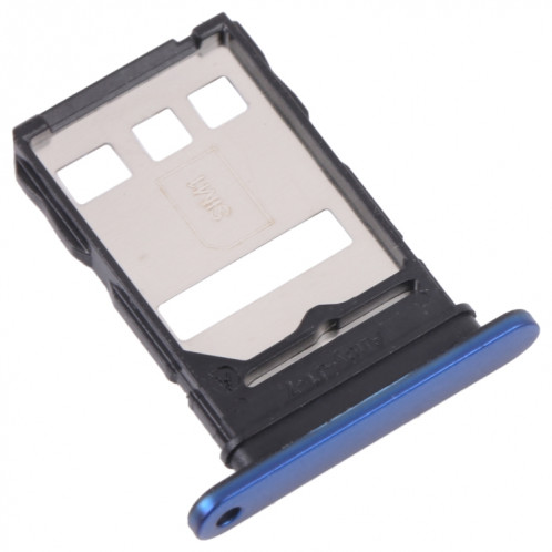 Plateau de carte SIM + plateau de carte SIM pour l'honneur x30 5G (bleu) SH907L984-04