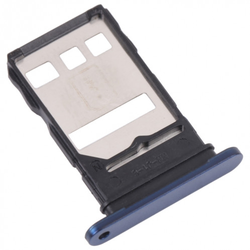 Plateau de carte SIM + plateau de carte SIM pour Honor 50 Lite (bleu) SH910L384-04