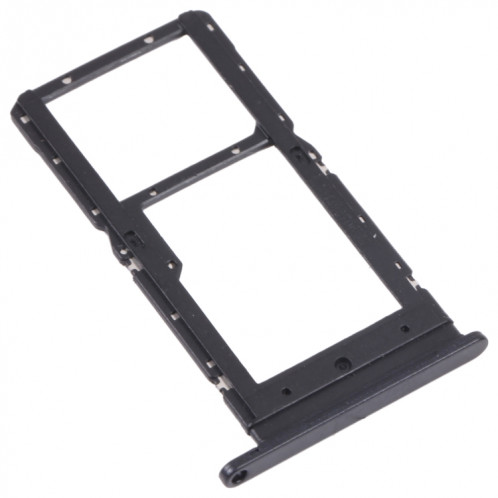 Plateau de carte SIM + plateau de carte SIM / Micro SD Card Tray pour Honor Play 20 (noir) SH912B518-04