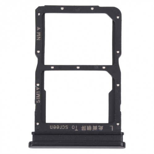 Plateau de carte SIM + plateau de carte NM pour Honor 30i (noir) SH913B1755-04