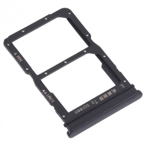 Plateau de carte SIM + plateau de carte NM pour Honor 30i (noir) SH913B1755-04