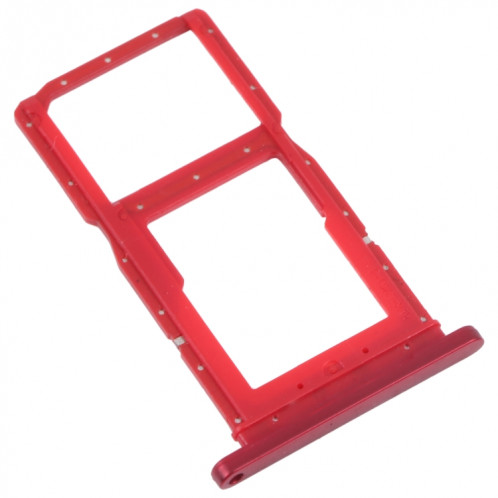 Plateau de carte SIM + plateau de carte SIM / plateau de carte micro sd pour Honor 9x (rouge) SH916R1708-04