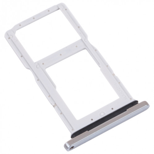 Plateau de carte SIM + plateau de carte SIM / plateau de carte micro sd pour Honor 9x (argent) SH916S1692-04
