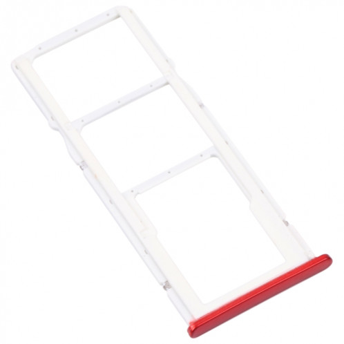 Plateau de carte SIM + plateau de carte SIM + bac à carte micro SD pour Honor 7C (rouge) SH918R1581-04