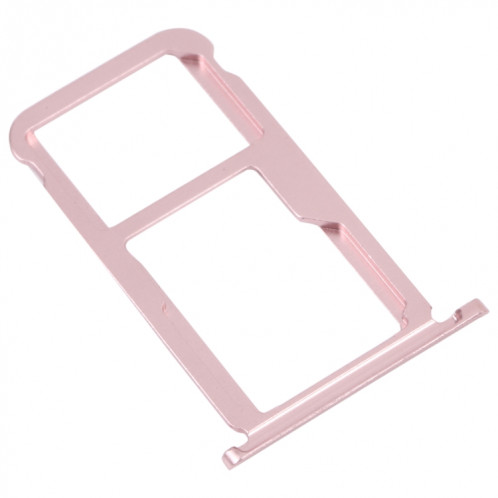 Plateau de carte SIM + plateau de carte SIM / Micro SD Card Tray pour Honor Mate 9 Lite (rose) SH919F1063-04