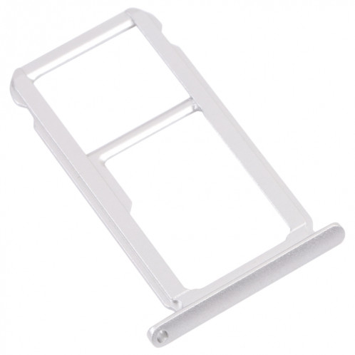 Plateau de carte SIM + plateau de carte SIM / Micro SD Card Tray pour Honor Mate 9 Lite (Silver) SH919S527-04
