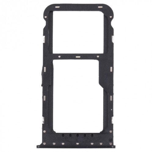 Plateau de carte SIM + plateau de carte SIM / plateau de carte micro sd pour Honor 6C Pro (noir) SH920B673-04