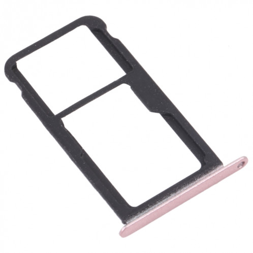 Plateau de carte SIM + plateau de carte SIM / Micro SD Card Tray pour Honor Play 6 (rose) SH921F1052-04