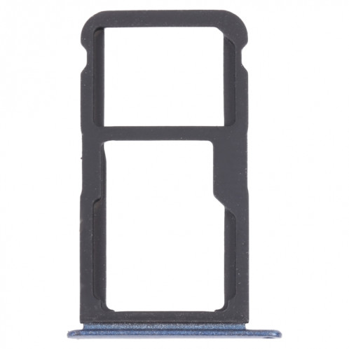 Plateau de carte SIM + plateau de carte SIM / Micro SD Card Tray pour Honor Play 6 (bleu) SH921L805-04