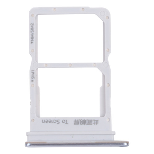 Plateau de carte SIM + plateau de carte SIM pour Huawei Nova 9 SE (argent) SH923S1926-04