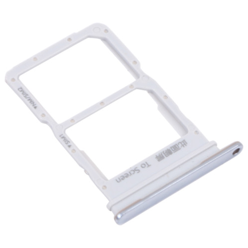 Plateau de carte SIM + plateau de carte SIM pour Huawei Nova 9 SE (argent) SH923S1926-04