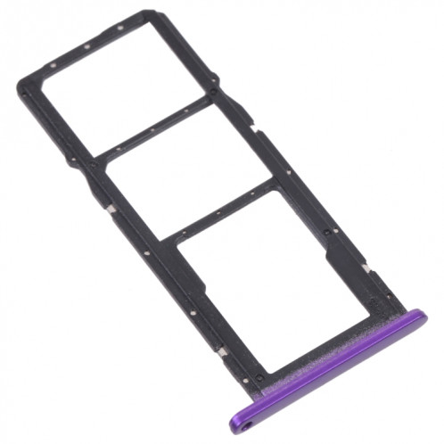 Plateau de carte SIM + plateau de carte SIM / plateau de carte micro sd pour huawei profiter 20e (violet) SH924P1620-04