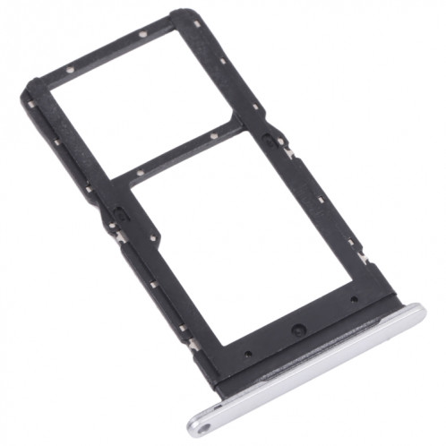 Plateau de carte SIM + plateau de carte SIM / plateau de carte micro sd pour Huawei Maimang 10 SE (argent) SH928S1609-04