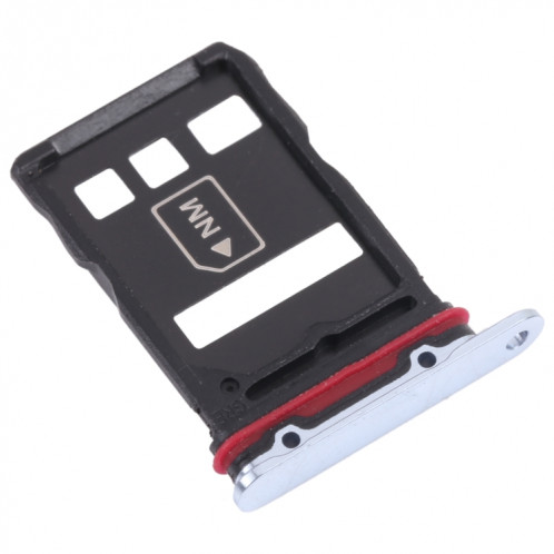 Plateau de carte SIM + plateau de carte NM pour Huawei P50 Pro + (bleu) SH929L159-04