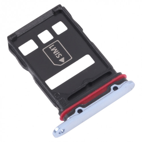 Plateau de carte SIM + plateau de carte NM pour Huawei P50 Pro (bleu) SH930L808-04
