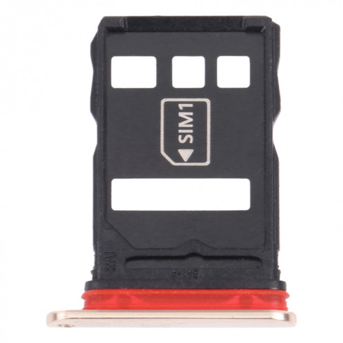 Plateau de carte SIM + plateau de carte NM pour Huawei Mate 40e 5G (or) SH932J122-04