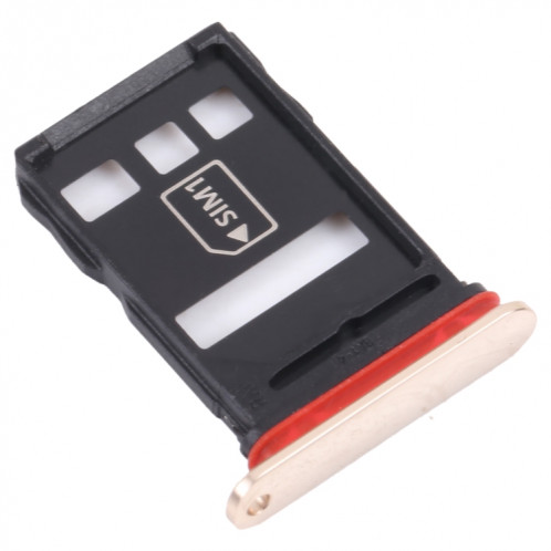Plateau de carte SIM + plateau de carte NM pour Huawei Mate 40e 5G (or) SH932J122-04