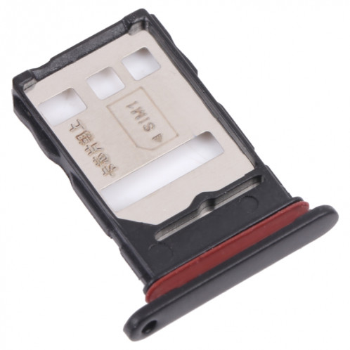 Plateau de carte SIM + plateau de carte sim / nm pour Huawei Y9a (noir) SH934B1967-04