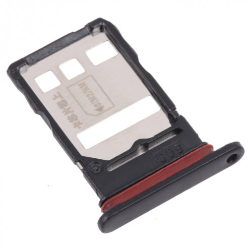 Plateau de carte SIM + plateau de carte sim / nm pour Huawei Y9a (noir) SH934B1967-04