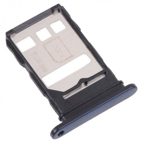 Plateau de carte SIM + plateau de carte sim / nm pour Huawei Y9a (bleu) SH934L270-04