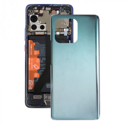 Couverture arrière de la batterie pour Honor 60 SE (vert) SH37GL1005-06