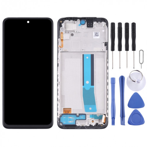 Écran LCD original et numériseur Assemblage complet avec cadre pour Xiaomi Redmi Note 11S 4G SH4947390-07