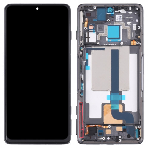 Écran LCD original et numériseur Assemblage complet avec cadre pour Xiaomi Redmi K50 Gaming (noir) SH951B1451-07