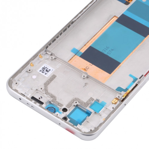 Écran LCD d'origine et numériseur Assemblage complet avec cadre pour Xiaomi Redmi K40S (argent) SH952S1049-07