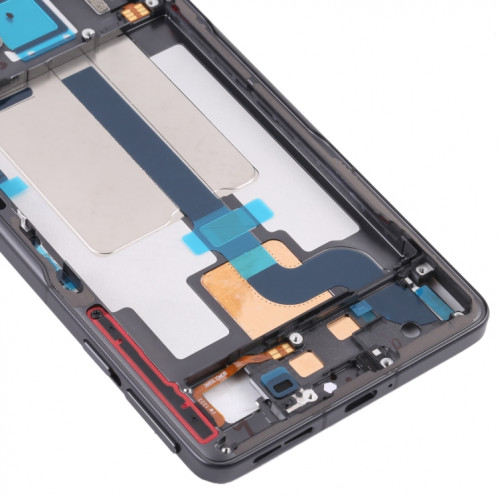 Plaque de lunette de cadre LCD à boîtier avant pour Xiaomi Redmi K50 Gaming (noir) SH953B395-07