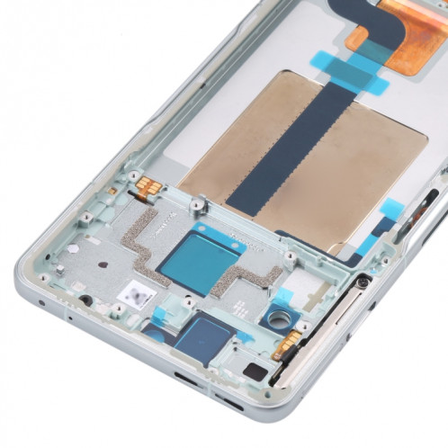 Plaque de lunette de cadre LCD à boîtier avant pour Xiaomi Redmi K50 Gaming (vert) SH953G197-07