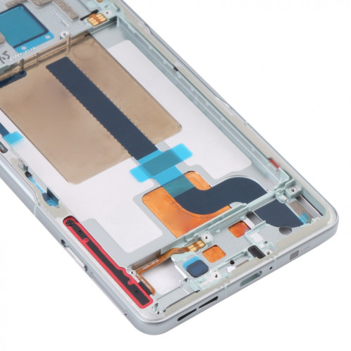 Plaque de lunette de cadre LCD à boîtier avant pour Xiaomi Redmi K50 Gaming (vert) SH953G197-07