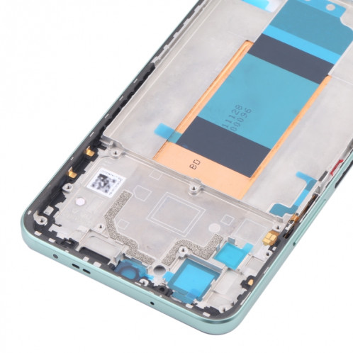 Plaque de lunette de cadre LCD à boîtier avant pour Xiaomi Redmi K40S (vert) SH954G817-07