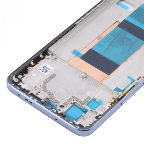 Plaque de lunette de cadre LCD de boîtier avant pour Xiaomi Redmi K40S (bleu) SH954L1504-07