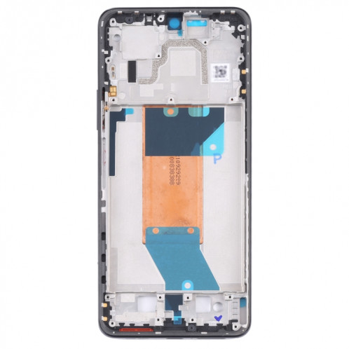 Plaque de lunette de cadre LCD à boîtier avant pour Xiaomi Redmi K50 (noir) SH955B920-07