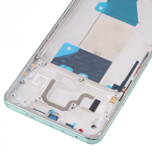 Plaque de lunette de cadre LCD à boîtier avant pour Xiaomi Redmi K50 (vert) SH955G1523-07