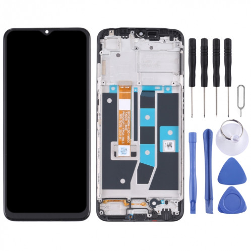 Écran LCD TFT pour assemblage complet de numériseur OPPO A16/A16s avec cadre SH4957102-06