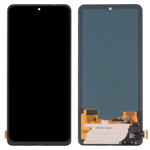 Écran LCD et numériseur Oled Material Assemblage complet pour Xiaomi Redmi K40 / Redmi K40 Pro / Redmi K40 Pro + / 11i / 11x / 11x Pro / POCO F3 / Shark noir 4 / Black Shark 4 Pro / Black Shark 4S / Black Shark 4S Pro SH49591550-07