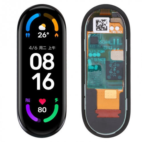 Écran LCD original et numériseur Assemblage complet pour Xiaomi Mi Band 6 SH4978143-05