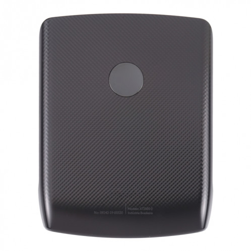 Couvercle arrière de la batterie d'origine pour Motorola Razr 2019 (noir) SH88BL1483-07