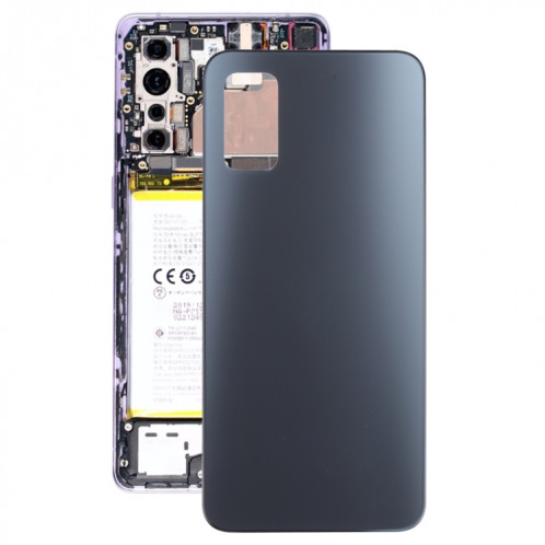 Couvercle arrière de la batterie d'origine pour T-Mobile Revvl V + 5G (noir) SH90BL1476-06