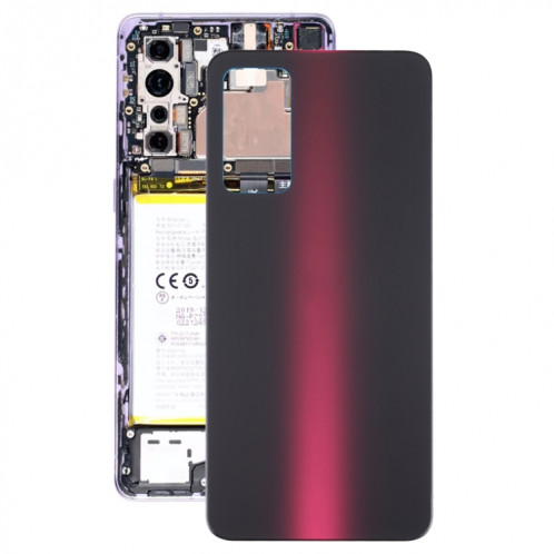 Couvercle arrière de la batterie d'origine pour T-Mobile Revvl V + 5G (rouge) SH90RL1728-06